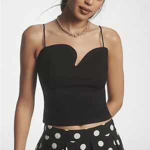 Anthropologie Dolan Left Coast Sculptural Crop Tank